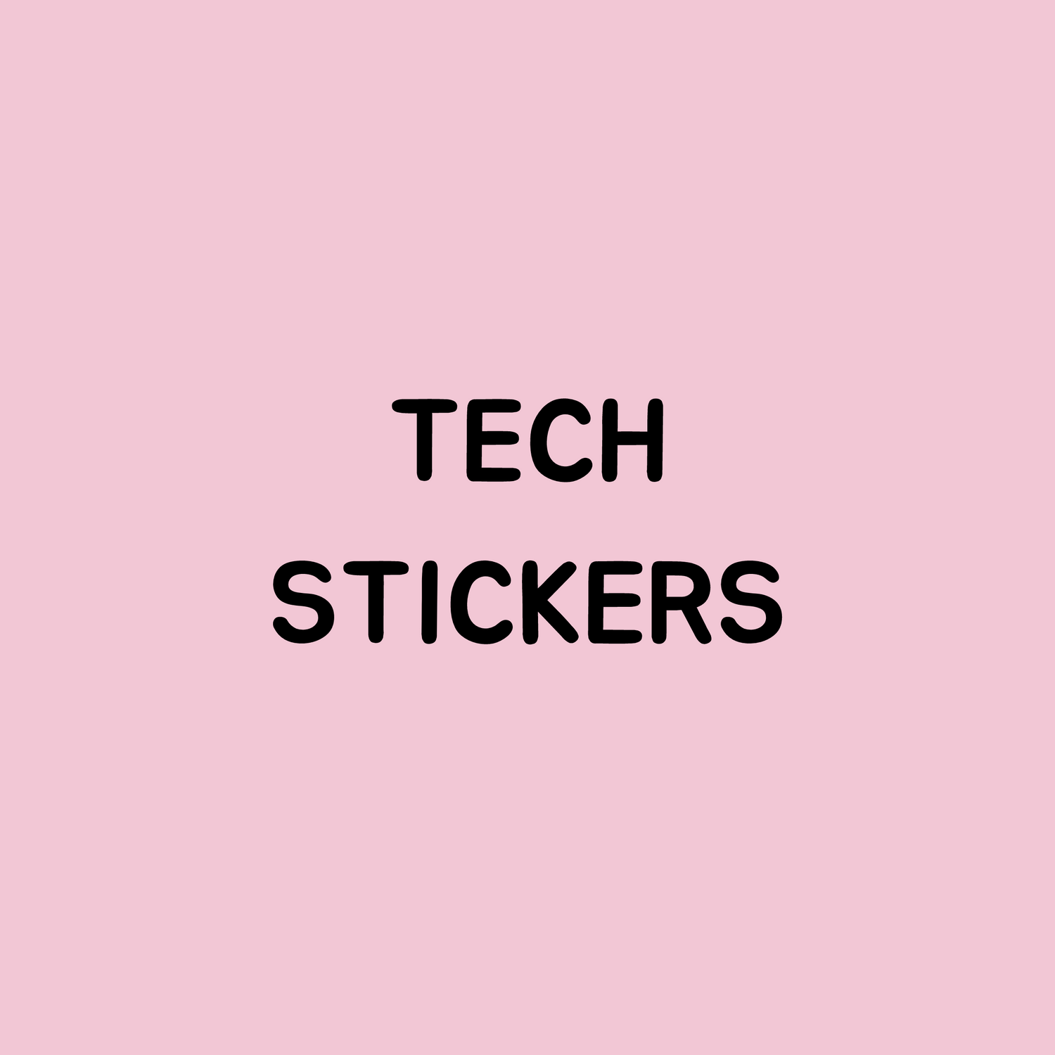 Tech stickers