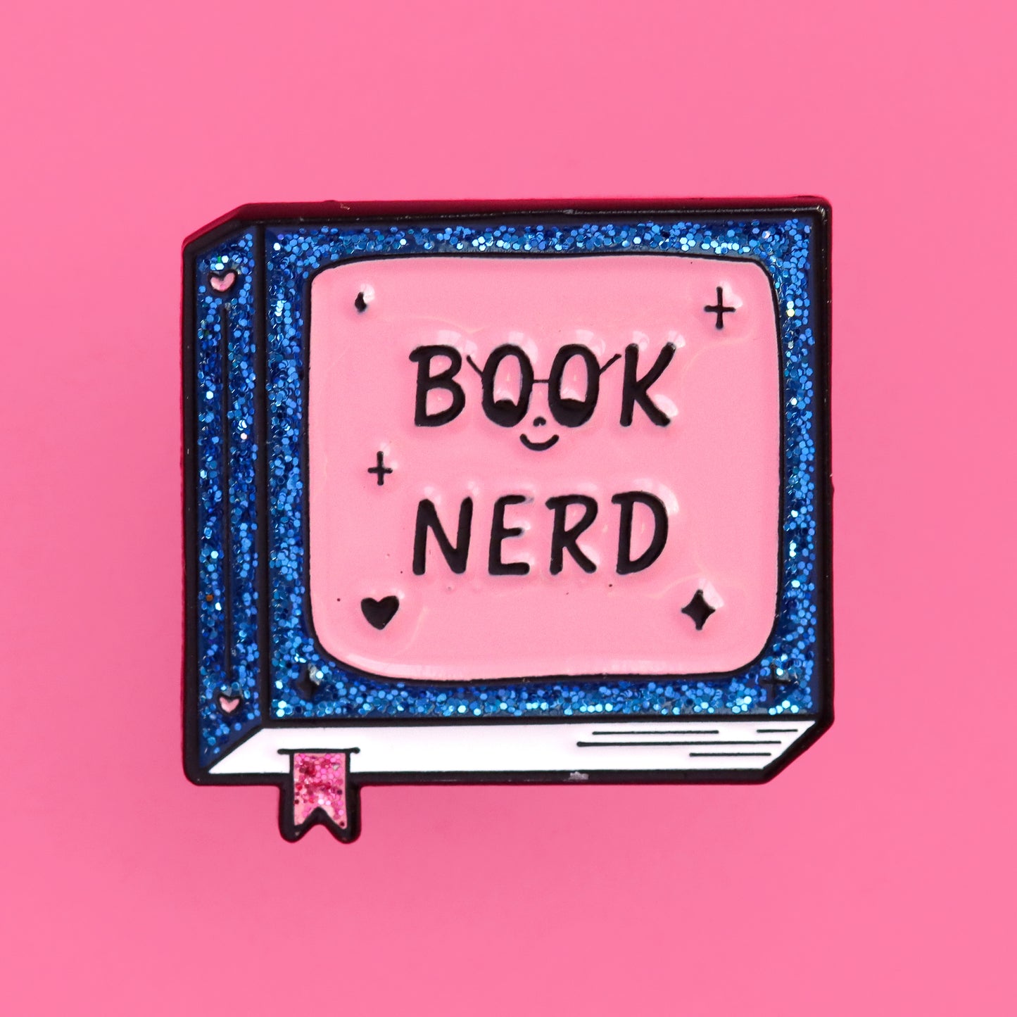 Book Nerd enamel pin