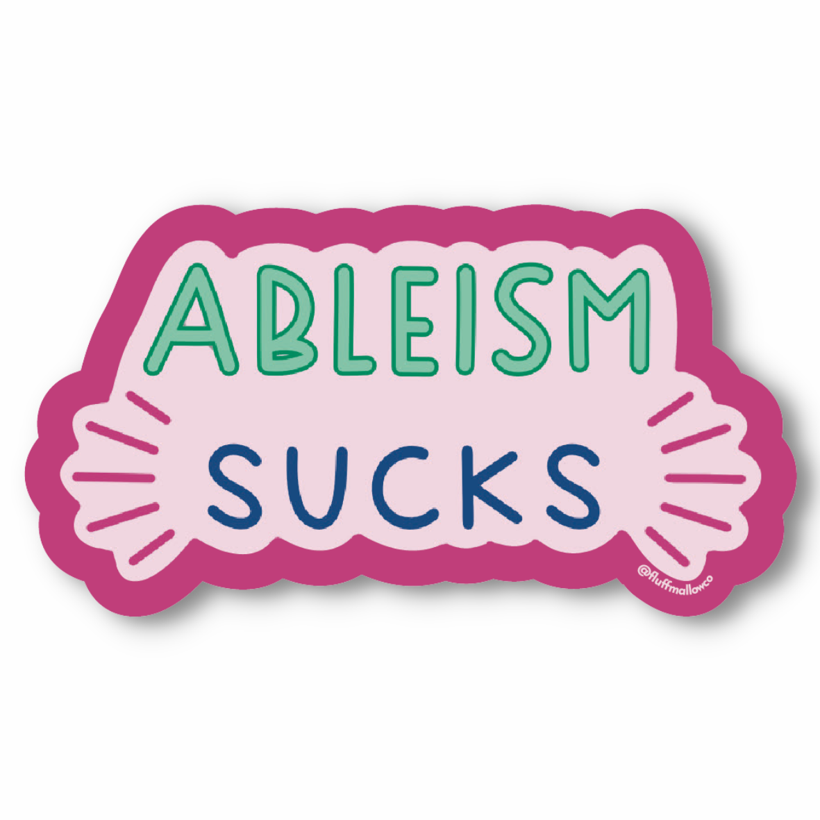 ableism sucks sticker cute