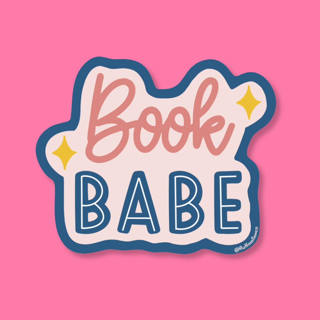 book babe sticker