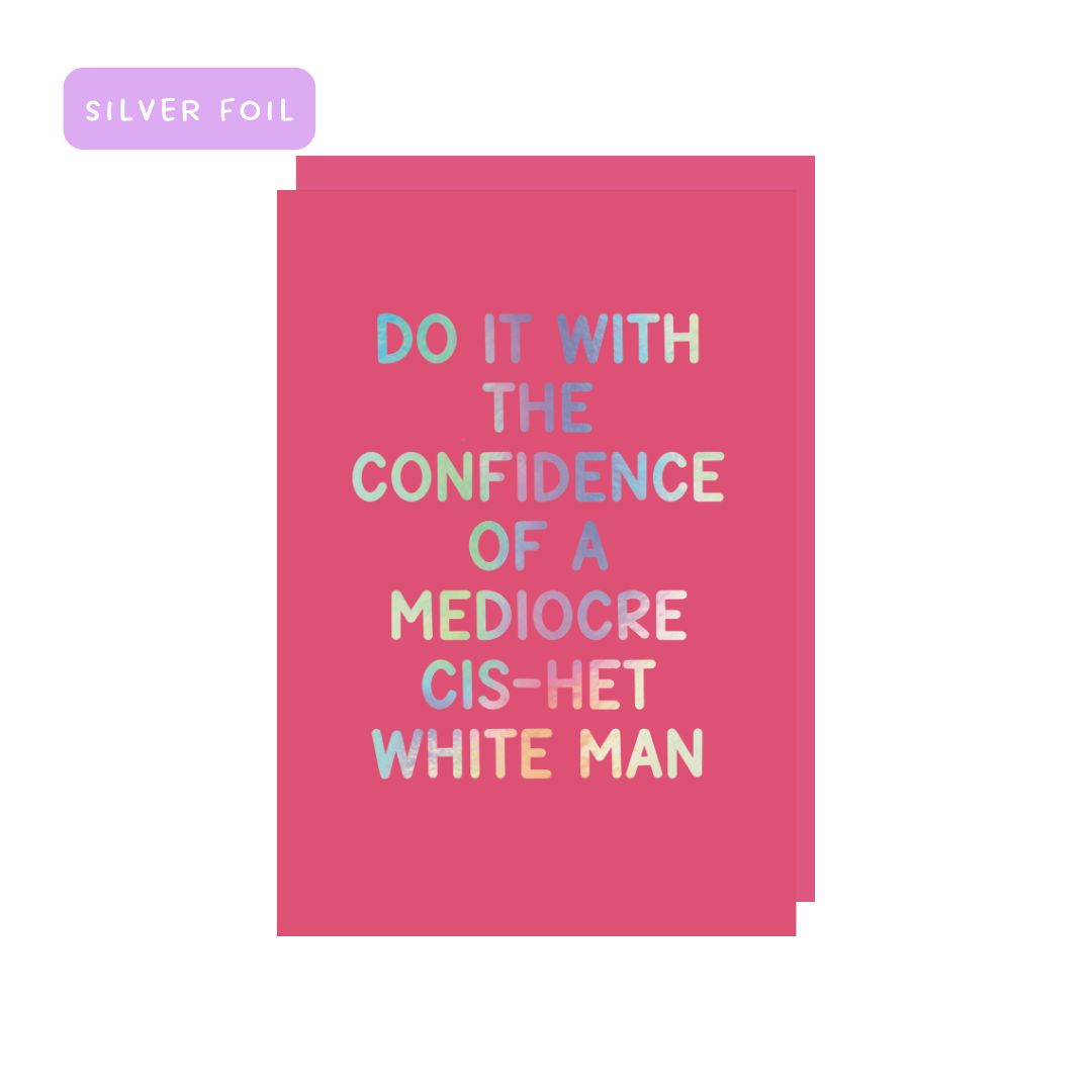 confidence greeting card