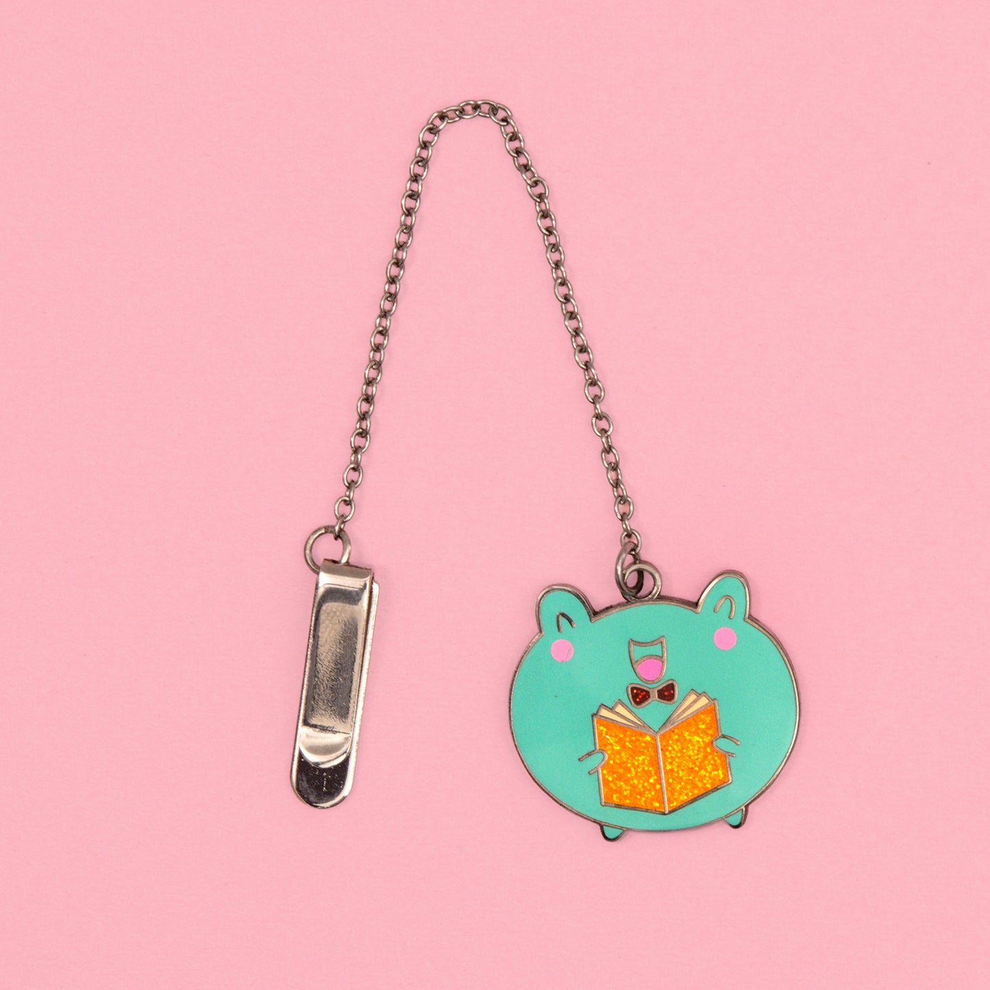 frog chain bookmark cute