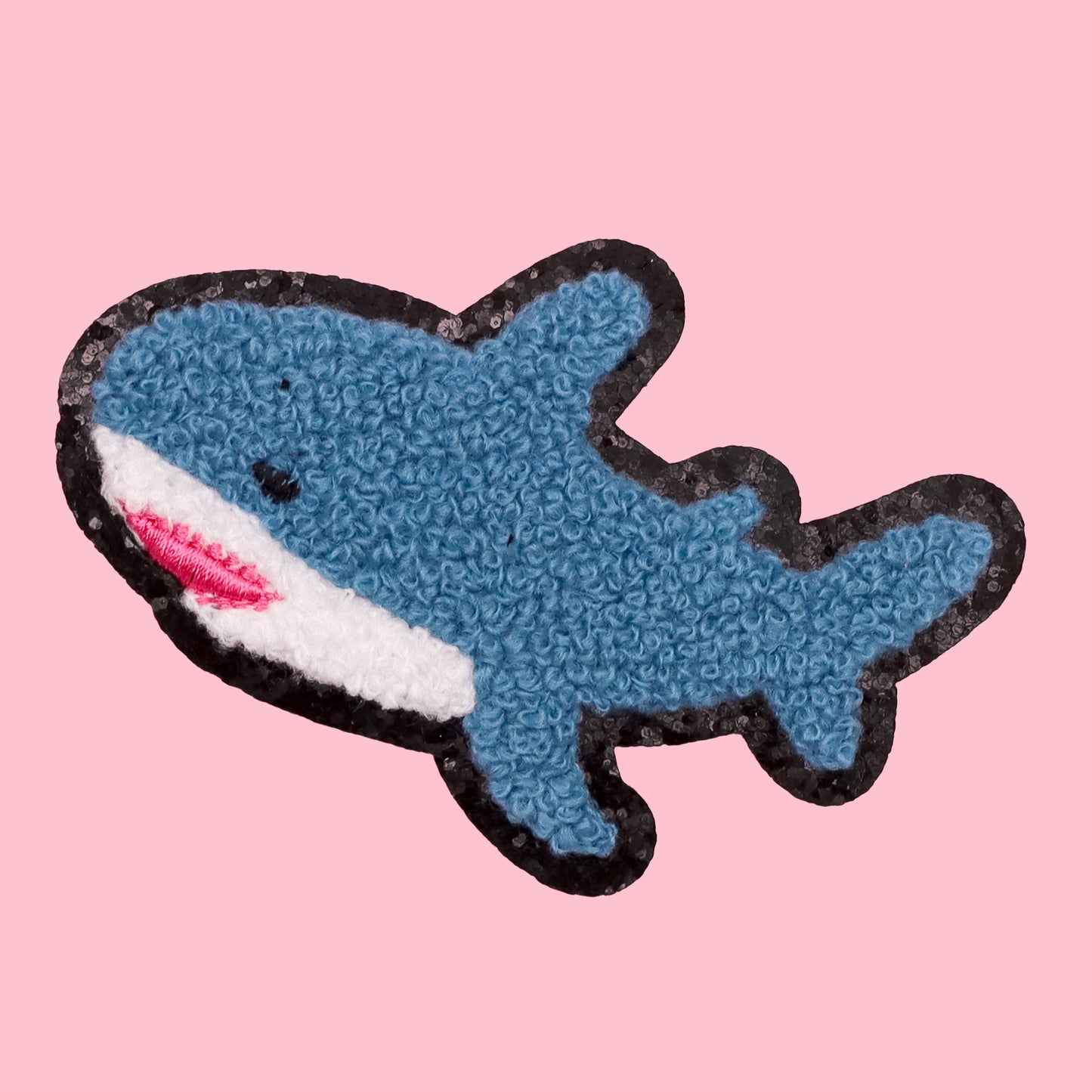 shark patch cute kawaii