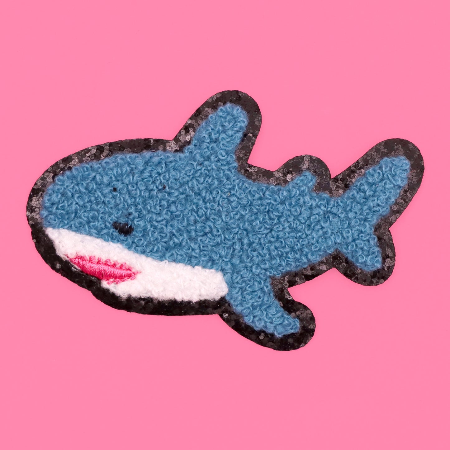 shark patch cute kawaii