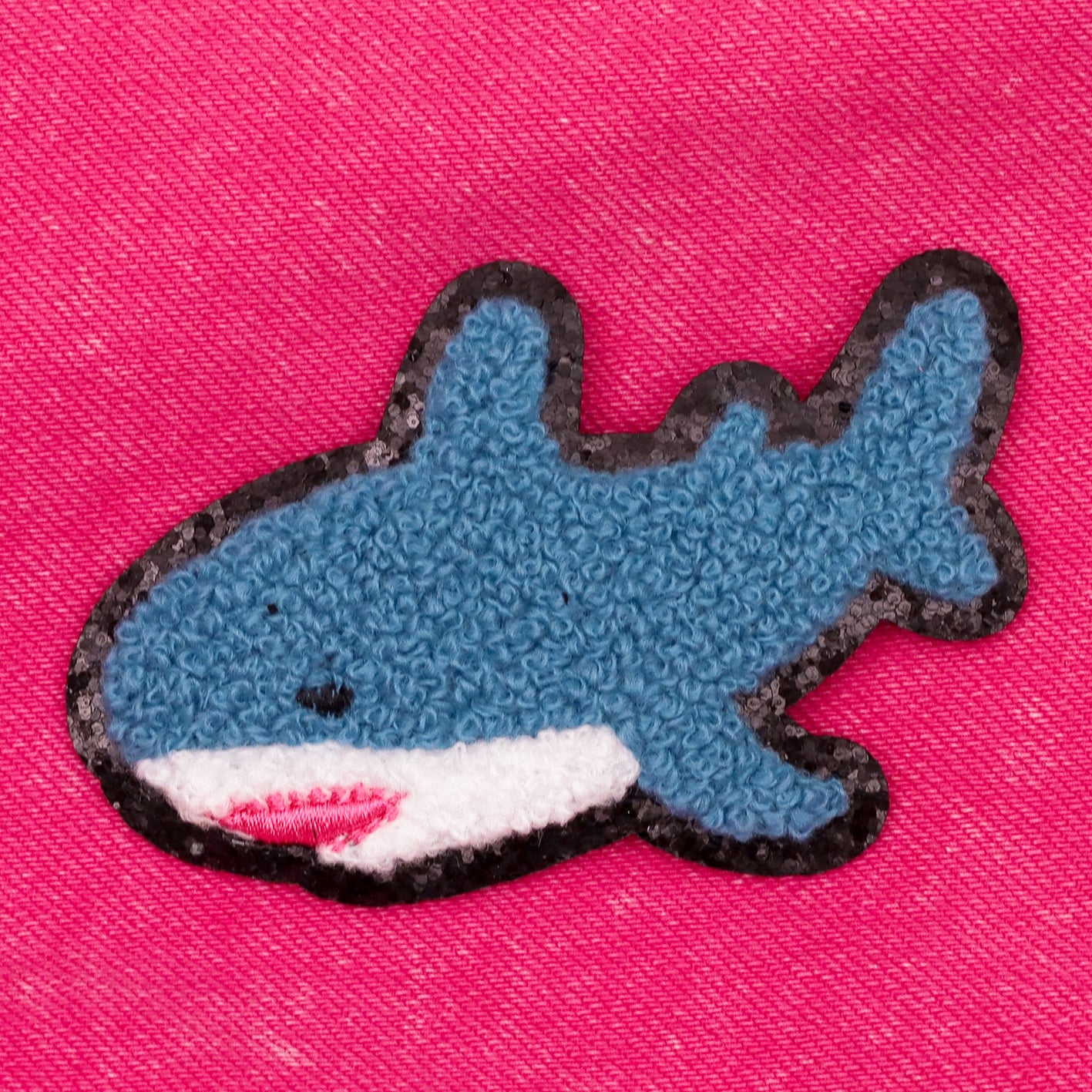 shark patch cute kawaii