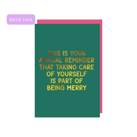 thoughtful christmas card cute