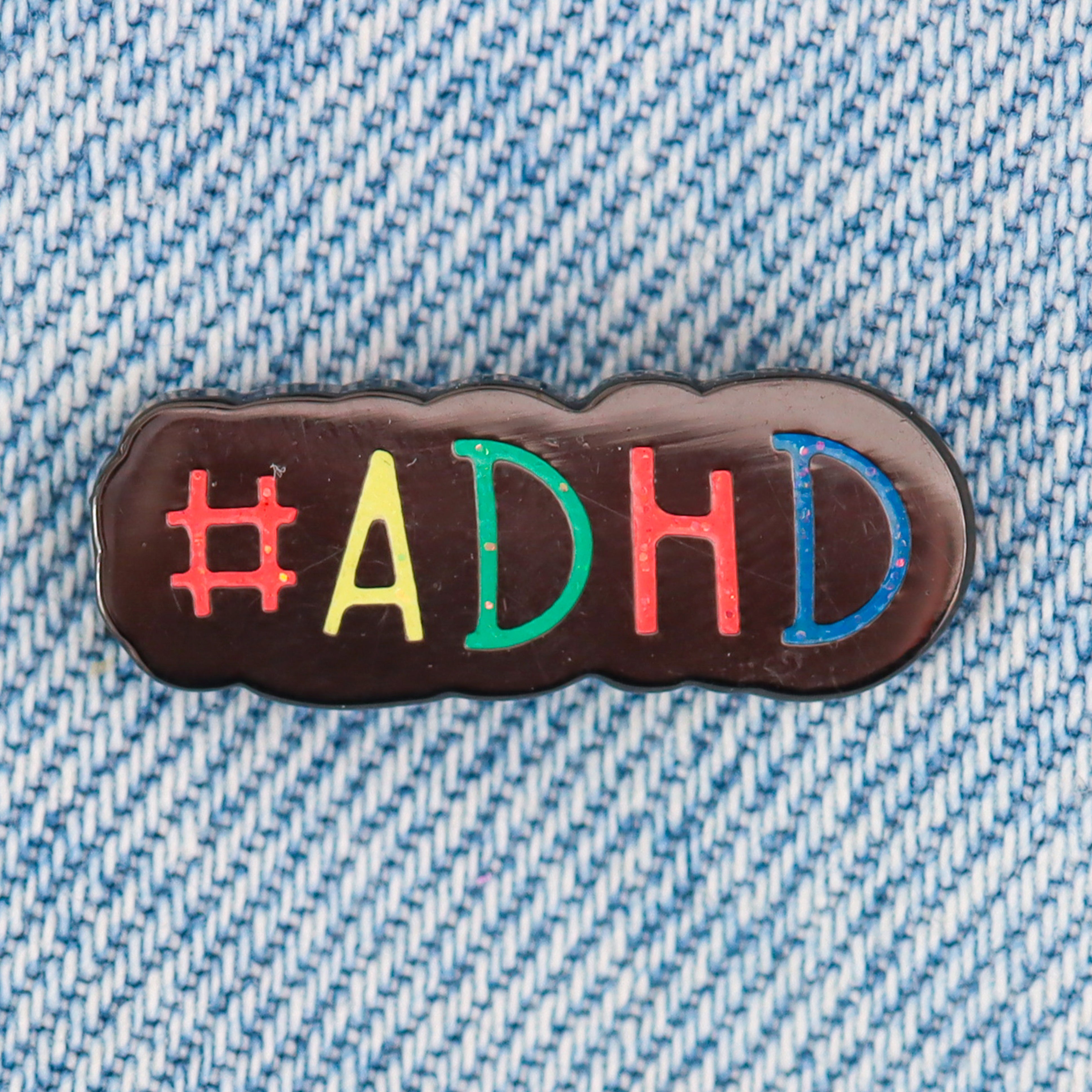 Best ADHD Glitter Enamel Pins in the UK – FluffmallowCo