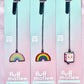 Kawaii happy book enamel bookmark with chain