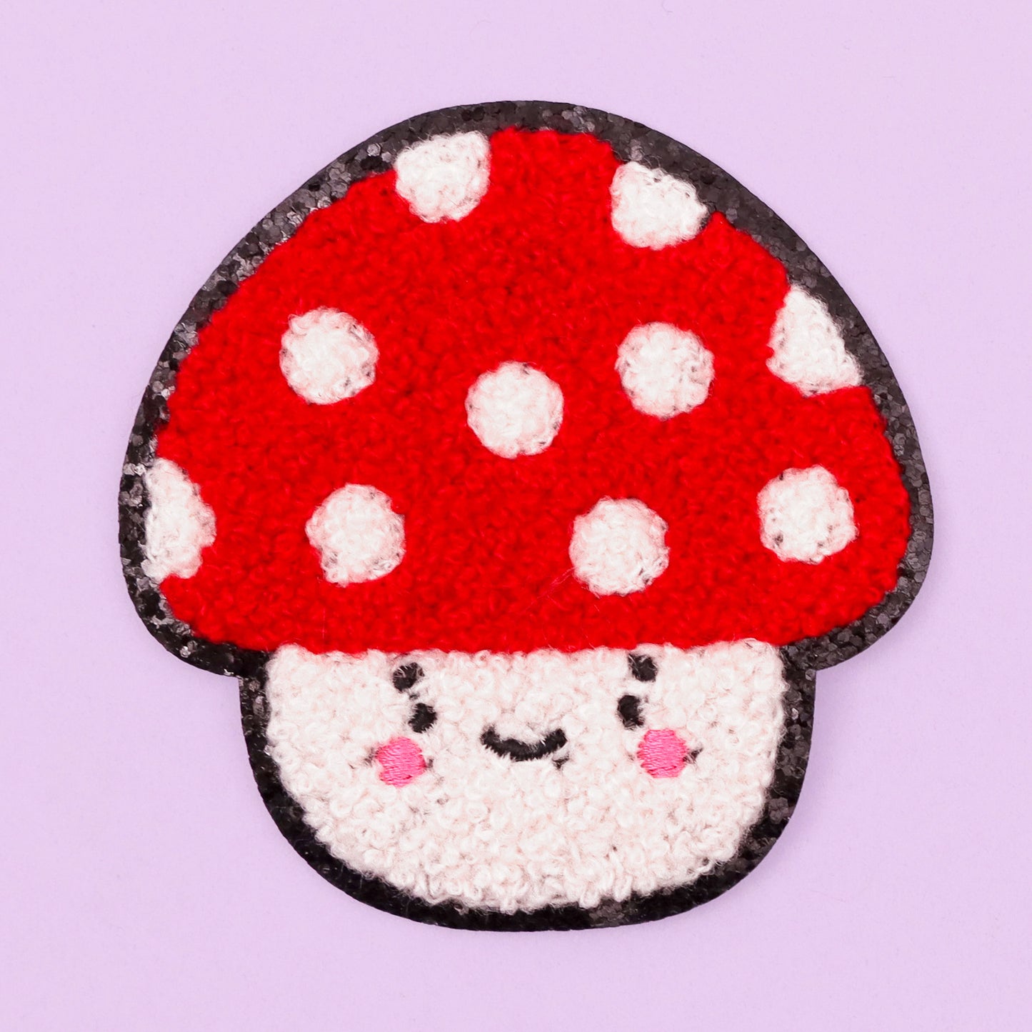 Mushroom iron on Patch cute kawaii 