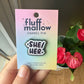 She/Her enamel pin