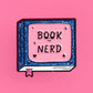 Book Nerd enamel pin