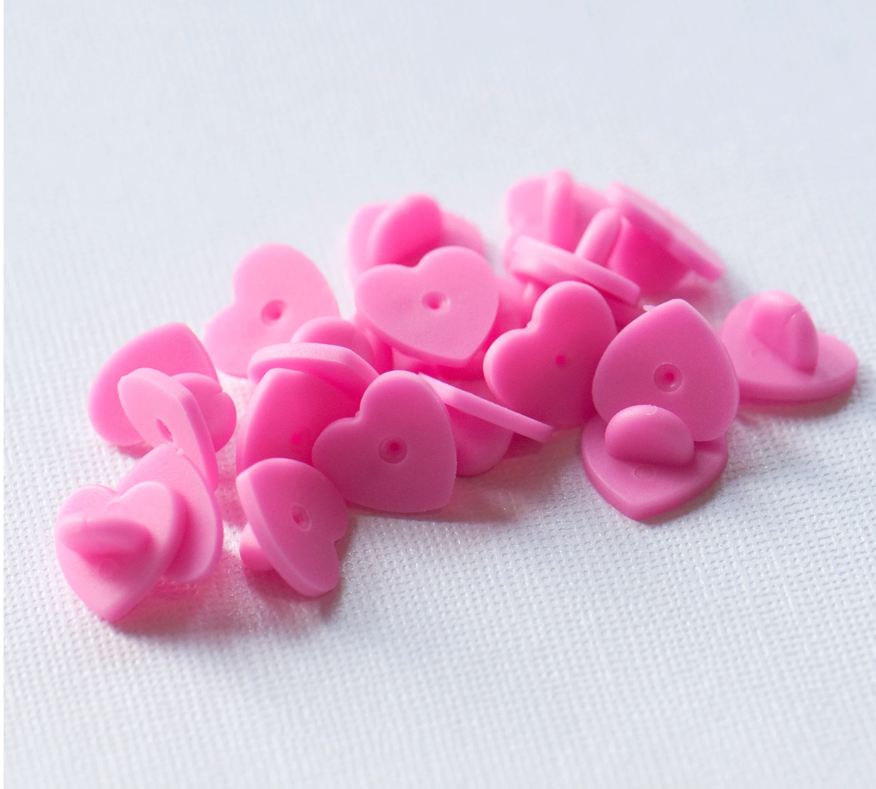 pink enamel pink backs