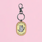 Self care didnt work enamel keychain and bag charm