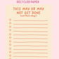 a6 to do list notepad