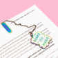 books chain bookmark cute rainbow