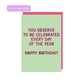 celebration birthday card 