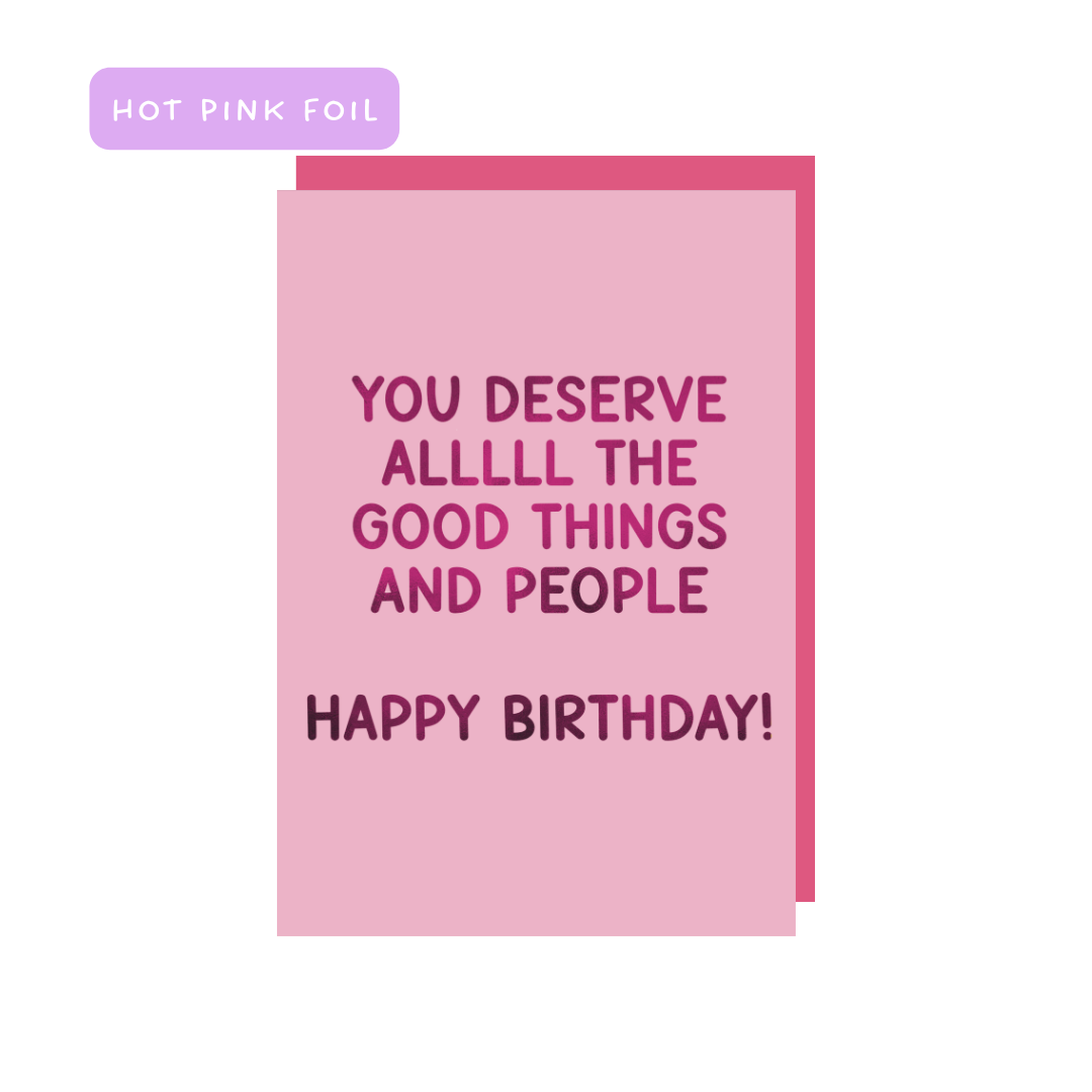 deserving birthday card