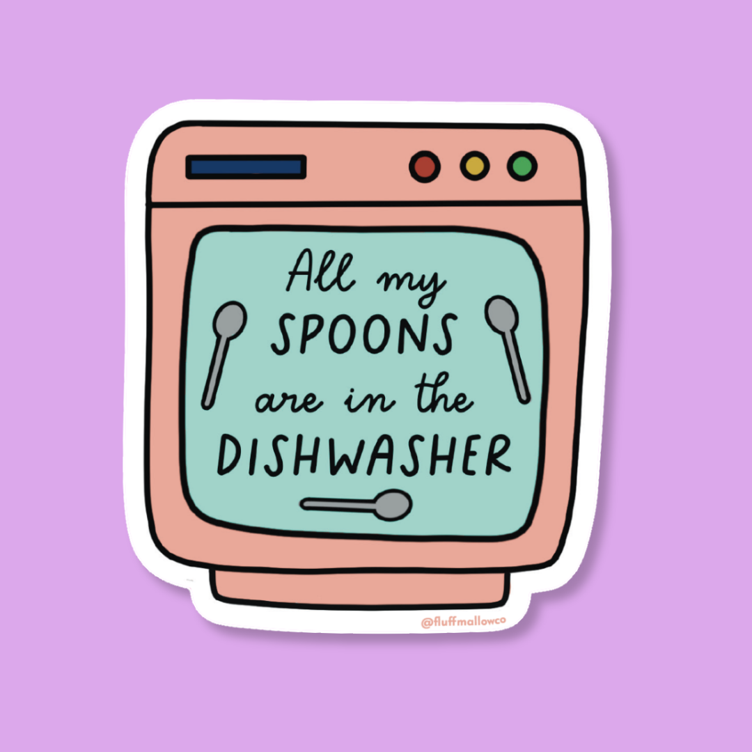 funny dishwasher vinyl sticker
