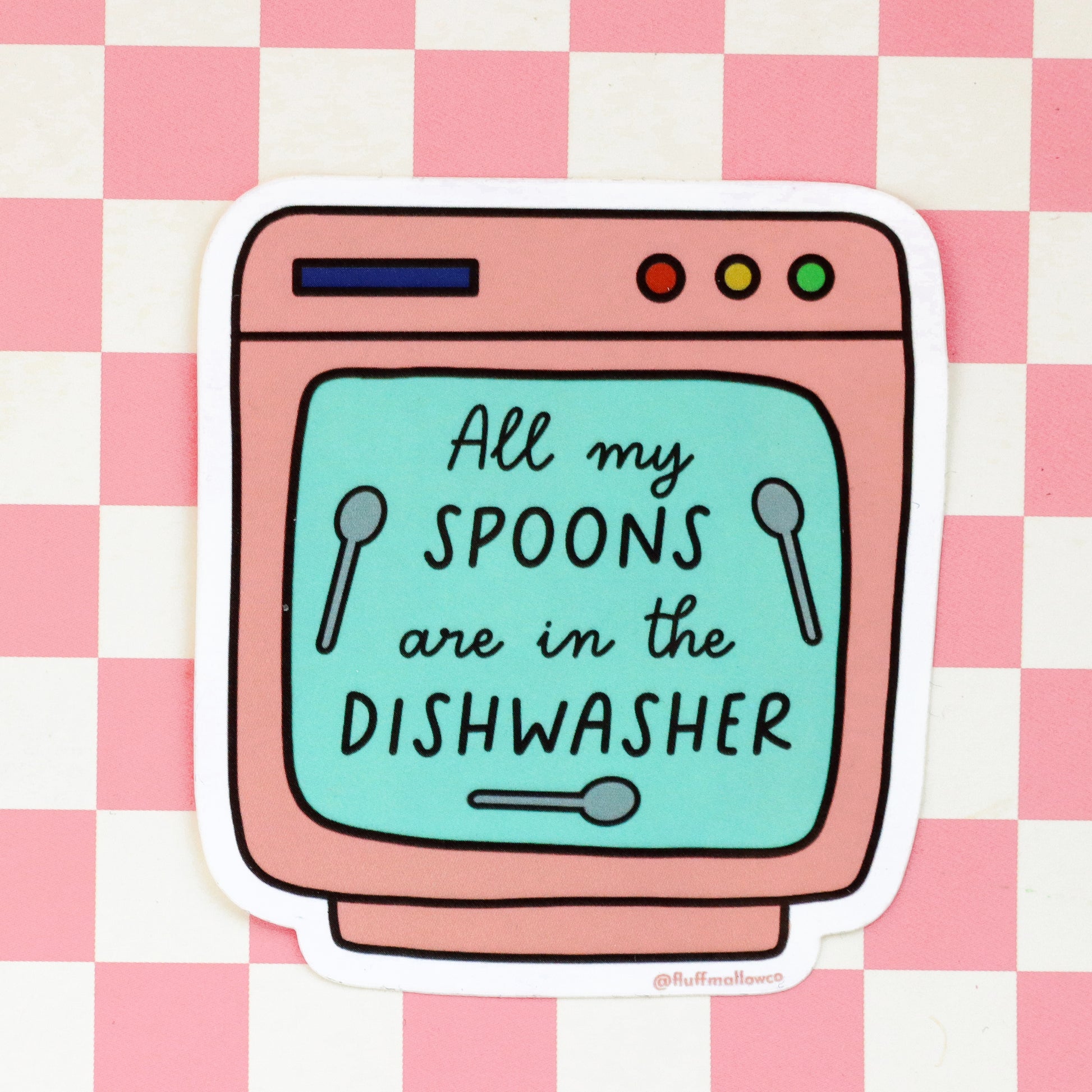 funny dishwasher vinyl sticker