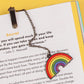 rainbow chain bookmarks cute bright