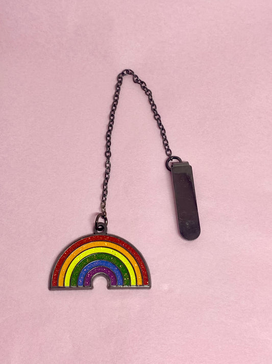 rainbow chain bookmarks