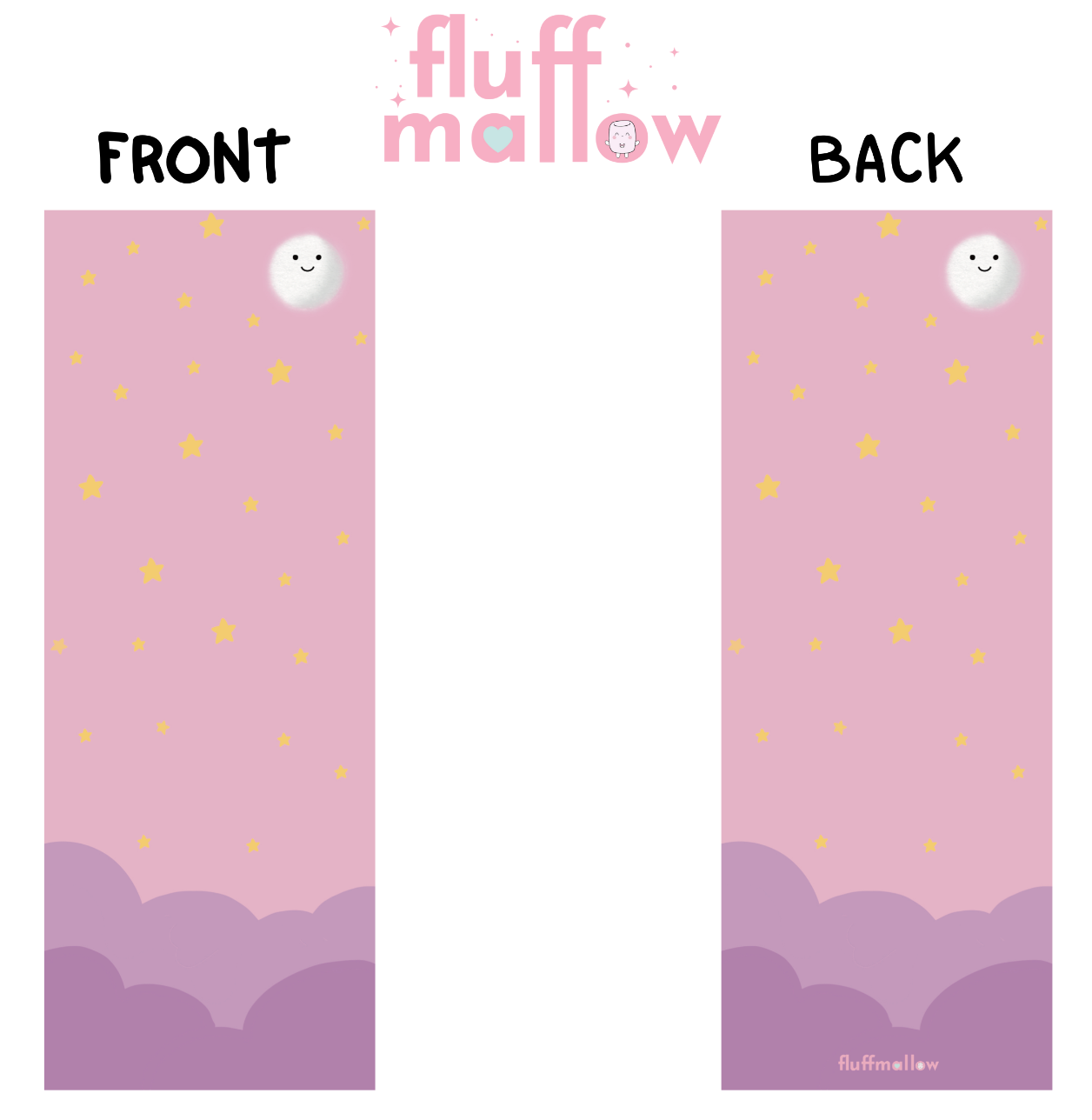 stars and moon bookmark