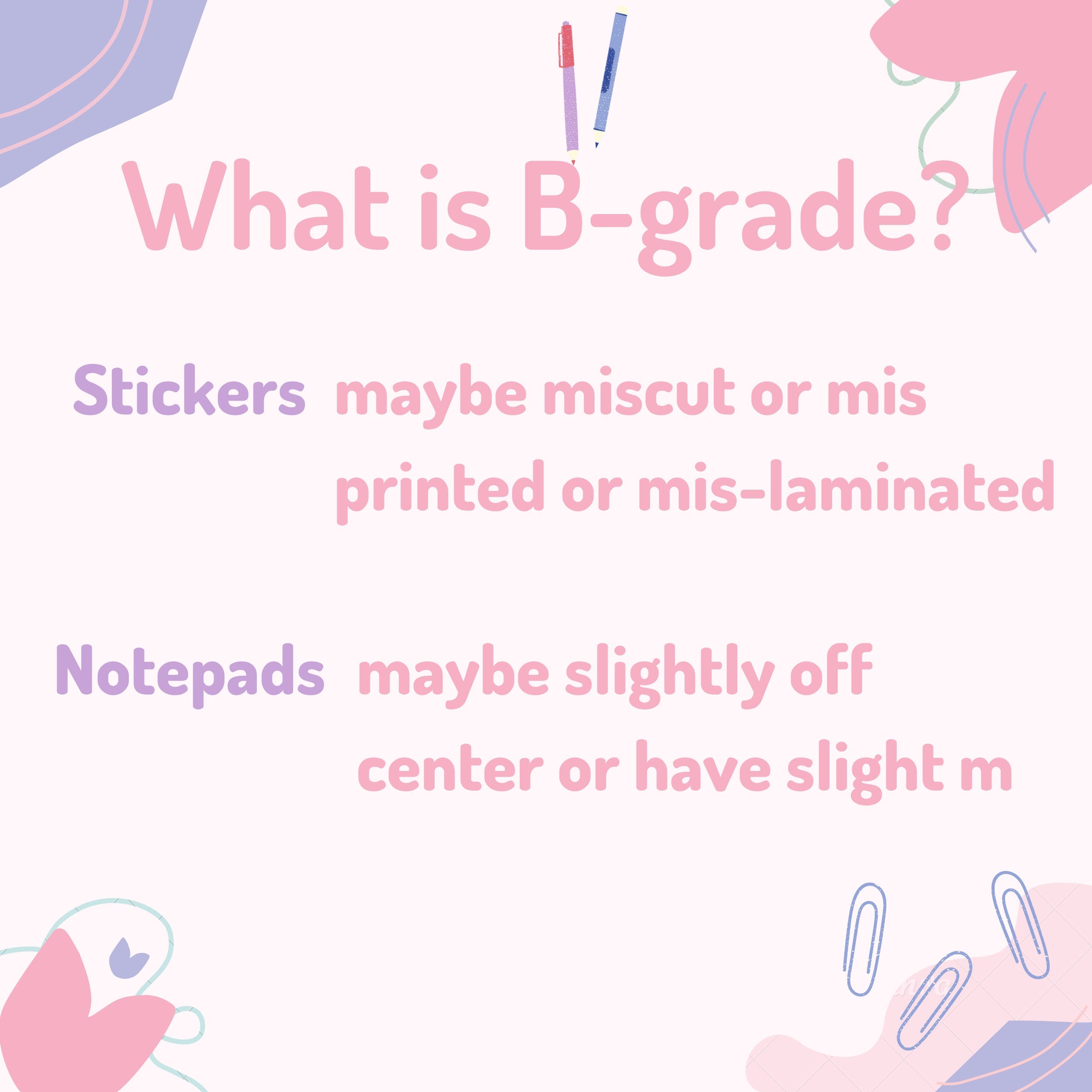 Stationery & stickers mystery pack