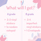 Stationery & stickers mystery pack