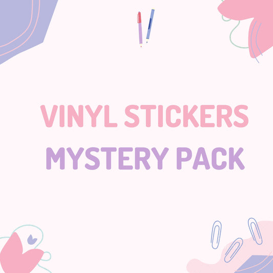 Vinyl stickers mystery pack